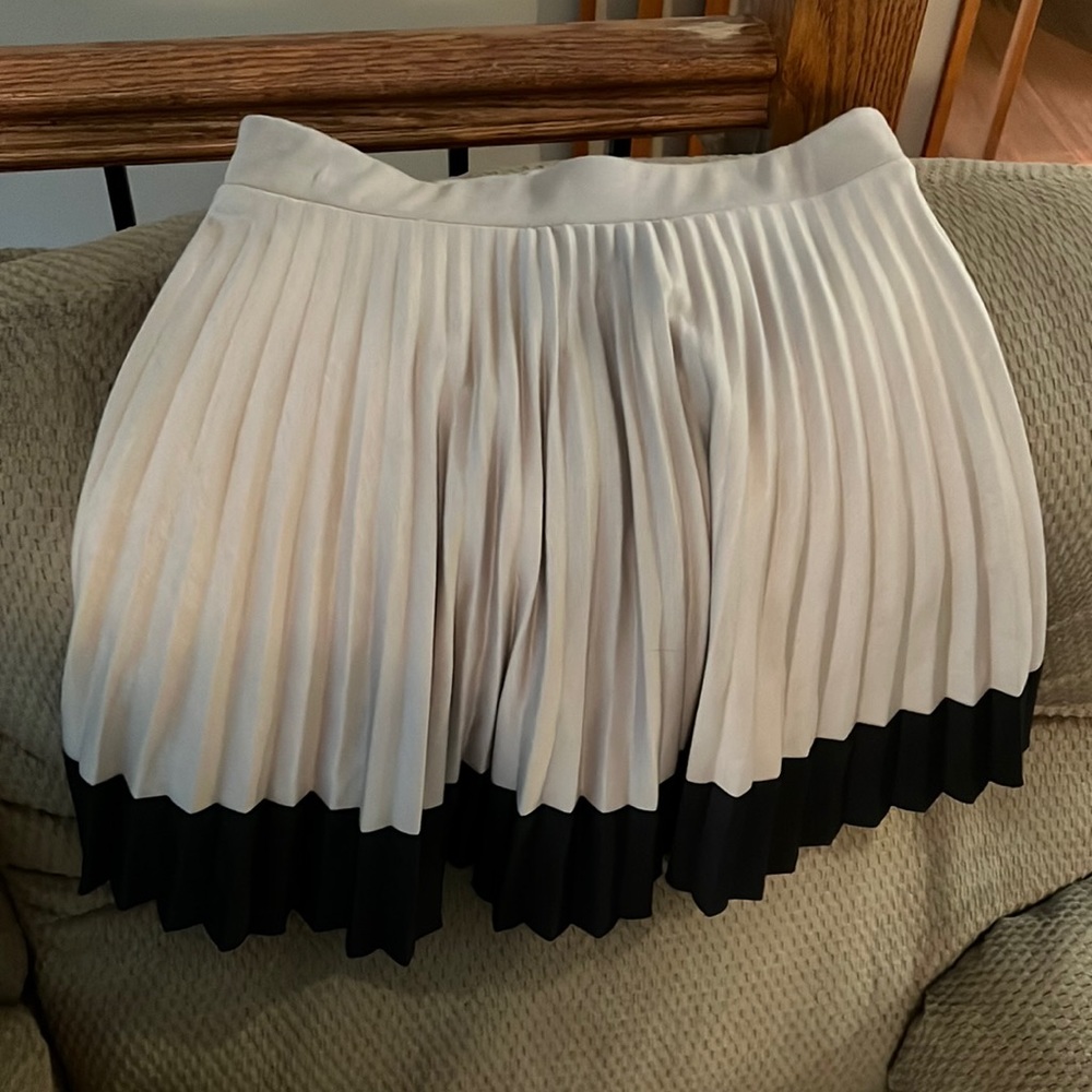 Brown and black skirt